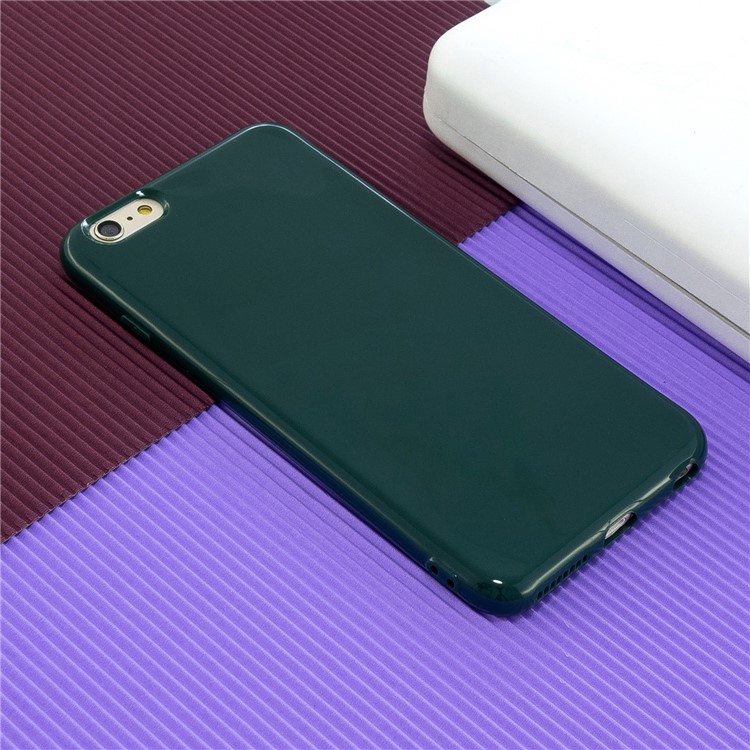 2mm Thickness Soft TPU Phone Case Cover for iPhone 6/6s 4.7-inch - Blackish Green-4