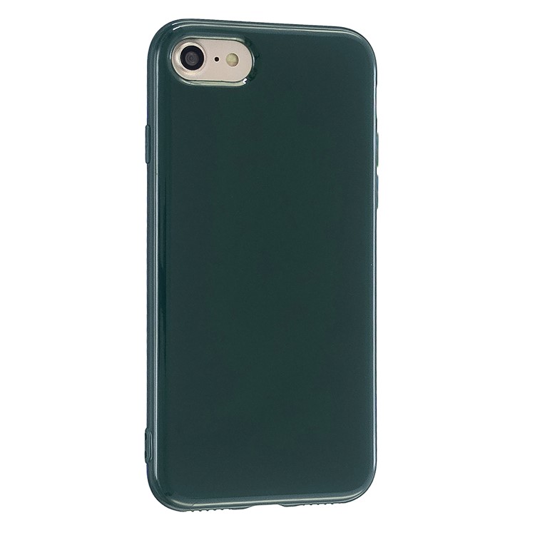 2mm Thickened Soft TPU Phone Case Cover for iPhone 7/8 4.7-inch - Blackish Green-1