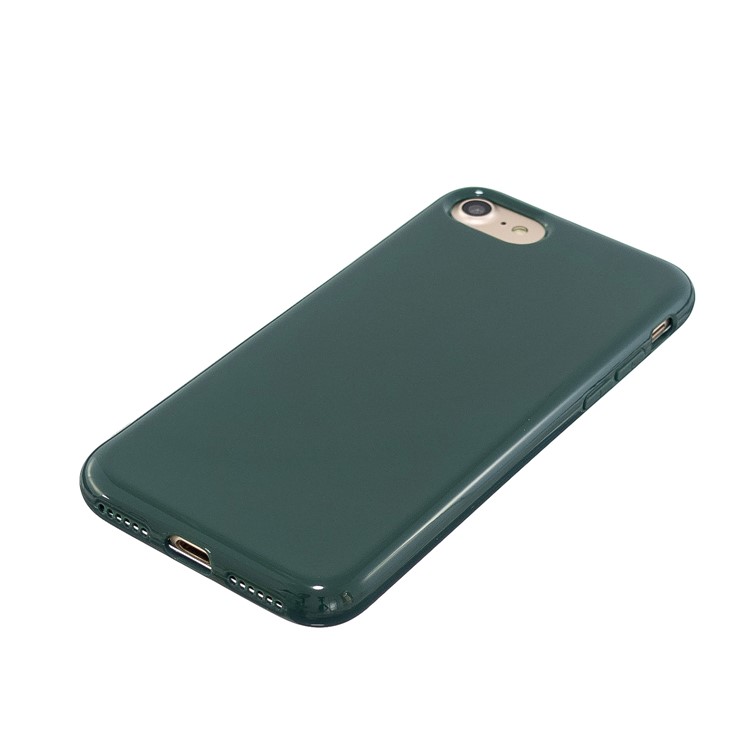 2mm Thickened Soft TPU Phone Case Cover for iPhone 7/8 4.7-inch - Blackish Green-2