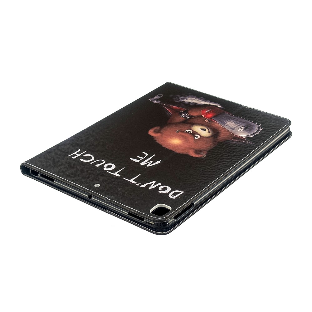 Pattern Printing Wallet Stand Leather Tablet Case for iPad 10.2 (2020) (2019) - Bear-7