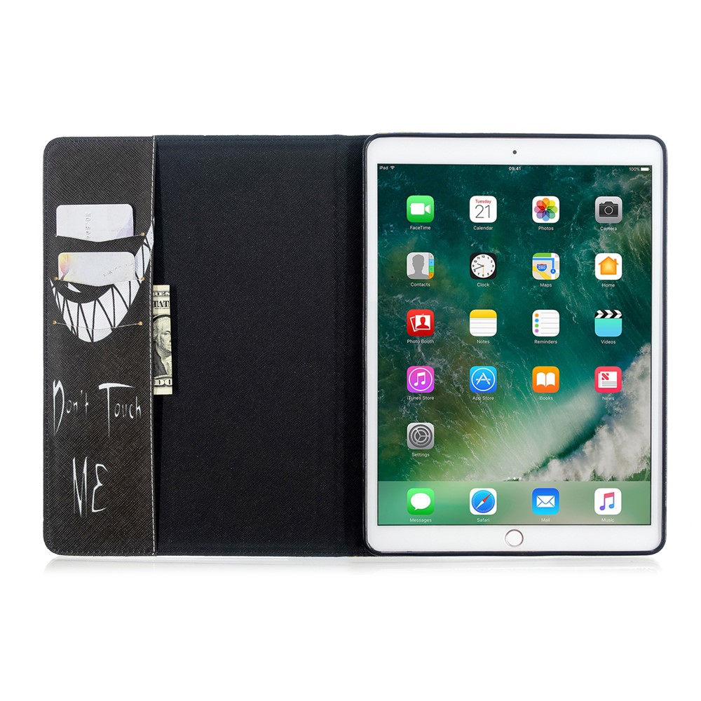 Musterdruckmappe Stand Leder Tablette Fall Für Ipad 10.2 (2019) - Fassen Sie Mich Nicht-8