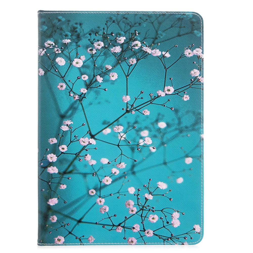 Porte-monnaie D'impression Portefeuille Tablette En Cuir Pour IPad 10.2 (2020) (2019) - Fleur-2