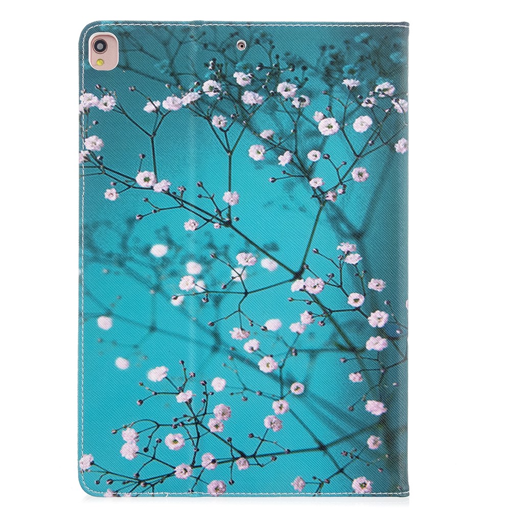 Porte-monnaie D'impression Portefeuille Tablette En Cuir Pour IPad 10.2 (2020) (2019) - Fleur-3