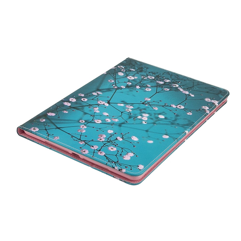Porte-monnaie D'impression Portefeuille Tablette En Cuir Pour IPad 10.2 (2020) (2019) - Fleur-6