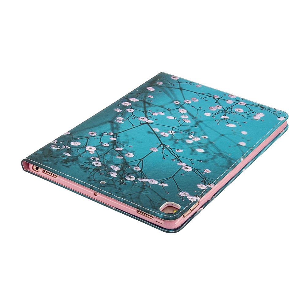 Porte-monnaie D'impression Portefeuille Tablette En Cuir Pour IPad 10.2 (2020) (2019) - Fleur-7