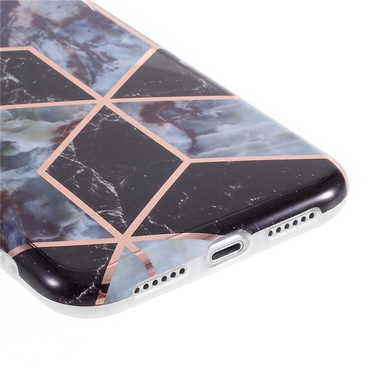 Marble Pattern IMD TPU Shell Case for iPhone XR 6.1 inch - Style A-6