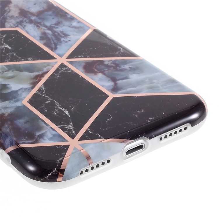 Modello di Marmo IMD TPU Shell Case Per Iphone XR 6,1 Pollici - Stile a.