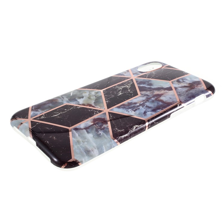 Marble Pattern IMD TPU Shell Case for iPhone XR 6.1 inch - Style A-7