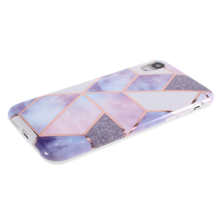Marble Pattern IMD TPU Shell Case for iPhone XR 6.1 inch - Style C-3