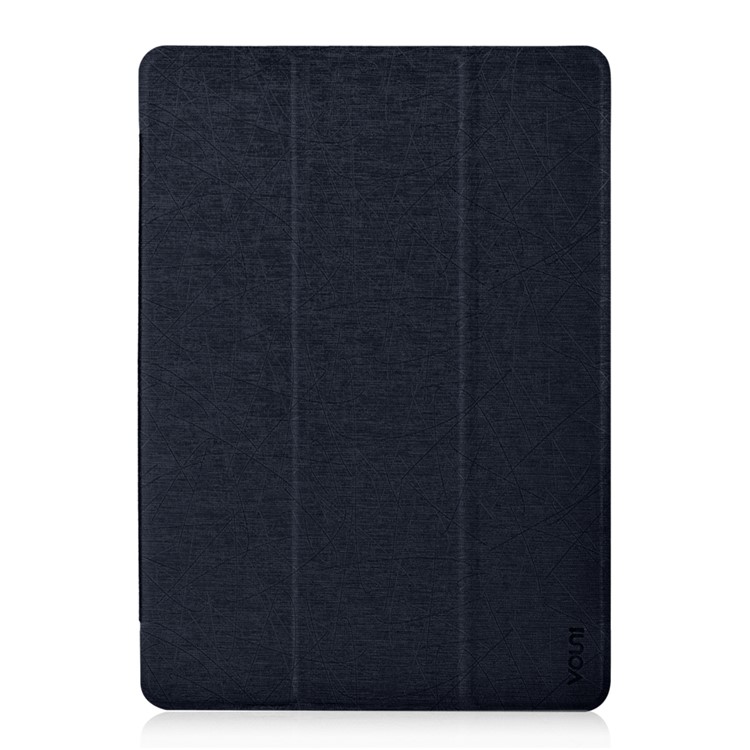 VOUNI Phantom Series Tri-fold Stand Leather Case for iPad Pro 9.7 inch - Black-1