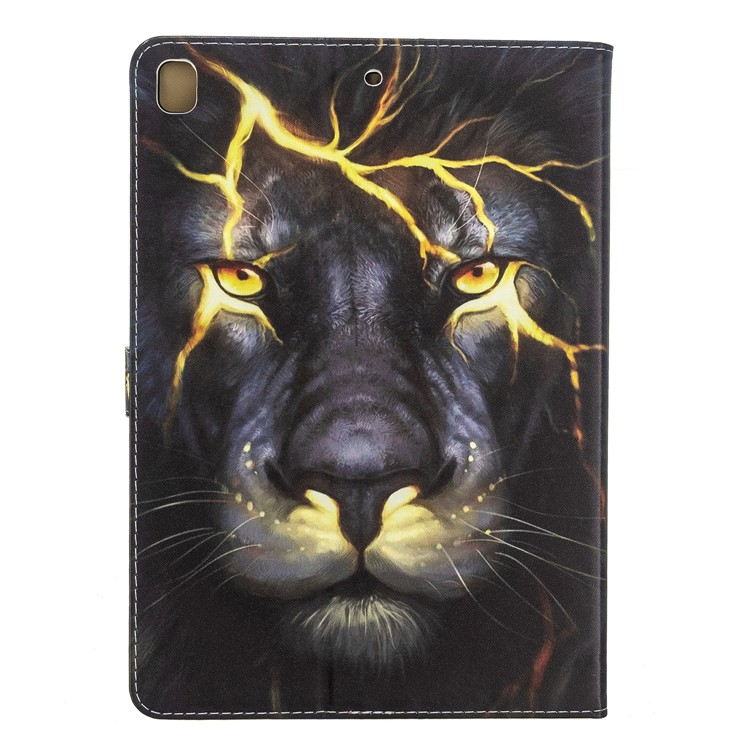 Printing PU Leather Wallet Tablet Cover for iPad Air (2013)/Air 2/Pro 9.7 inch (2016)/9.7-inch (2017)/9.7-inch (2018) - Lion-3