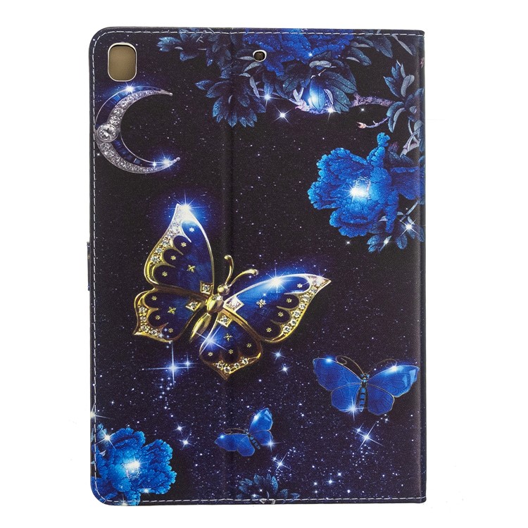 Printing PU Leather Wallet Tablet Cover for iPad Air (2013)/Air 2/Pro 9.7 inch (2016)/9.7-inch (2017)/9.7-inch (2018) - Butterfly-3