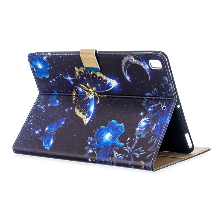 Printing PU Leather Wallet Tablet Cover for iPad Air (2013)/Air 2/Pro 9.7 inch (2016)/9.7-inch (2017)/9.7-inch (2018) - Butterfly-4