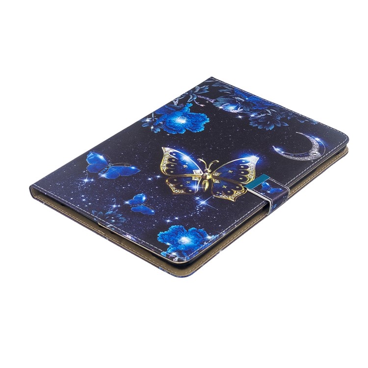 Printing PU Leather Wallet Tablet Cover for iPad Air (2013)/Air 2/Pro 9.7 inch (2016)/9.7-inch (2017)/9.7-inch (2018) - Butterfly-6