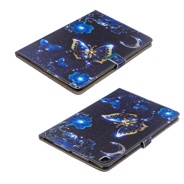 Printing PU Leather Wallet Tablet Cover for iPad Air (2013)/Air 2/Pro 9.7 inch (2016)/9.7-inch (2017)/9.7-inch (2018) - Butterfly-8