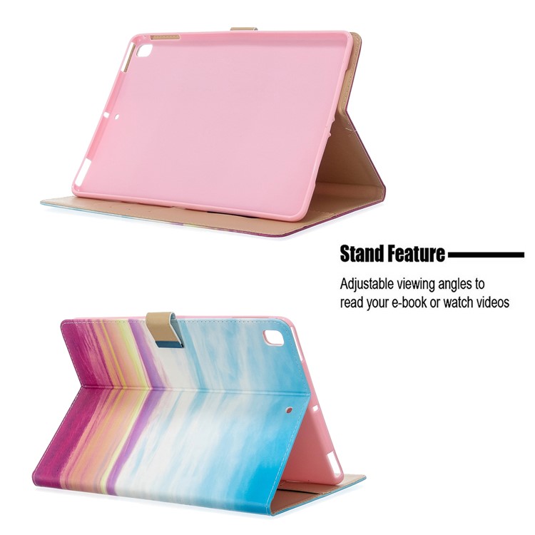 Printing PU Leather Wallet Tablet Cover for iPad Air (2013)/Air 2/Pro 9.7 inch (2016)/9.7-inch (2017)/9.7-inch (2018) - Colorful Land-10