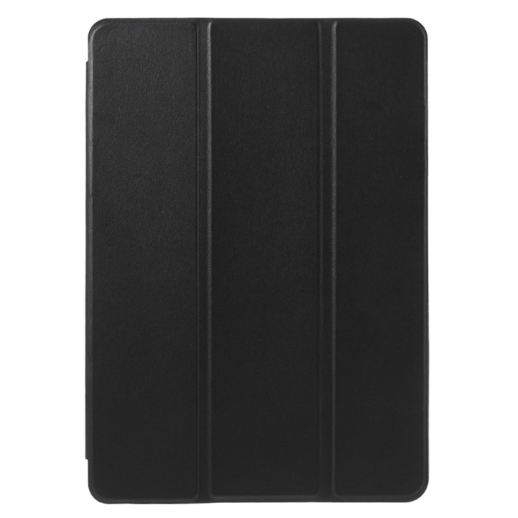 

Для Ipad Air 2 Трижды Шикарная Кожаная Крышка С Задним Корпусом TPU - Черный