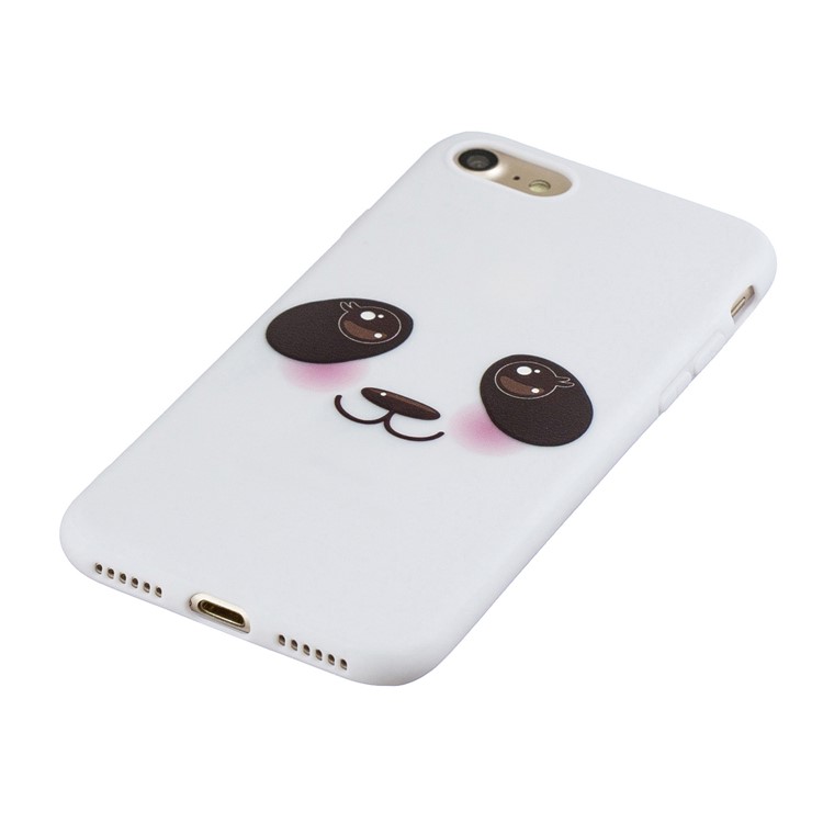 Cassa Del Telefono TPU Stampa Modello Con La Cinghia Del Silicone Per Iphone 7/8 - Bianca-3