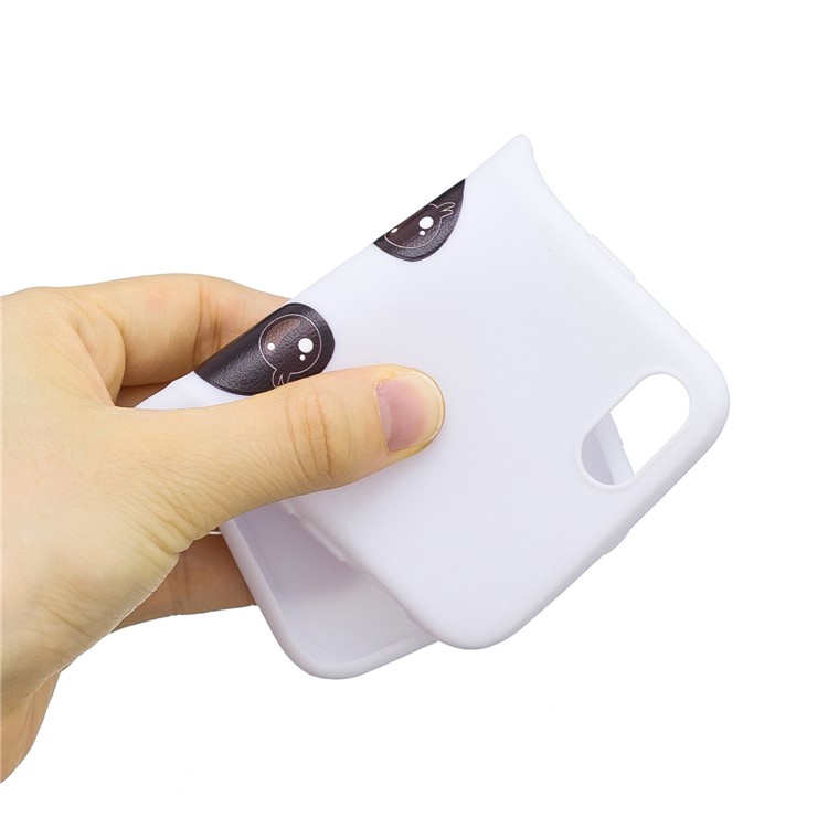 Cassa Del Telefono TPU Stampa Modello Con La Cinghia Del Silicone Per Iphone 7/8 - Bianca-6