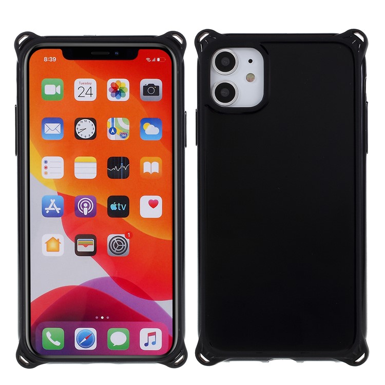 Drop Resistant Protective TPU Phone Case for iPhone 11 6.1-inch - Black-1