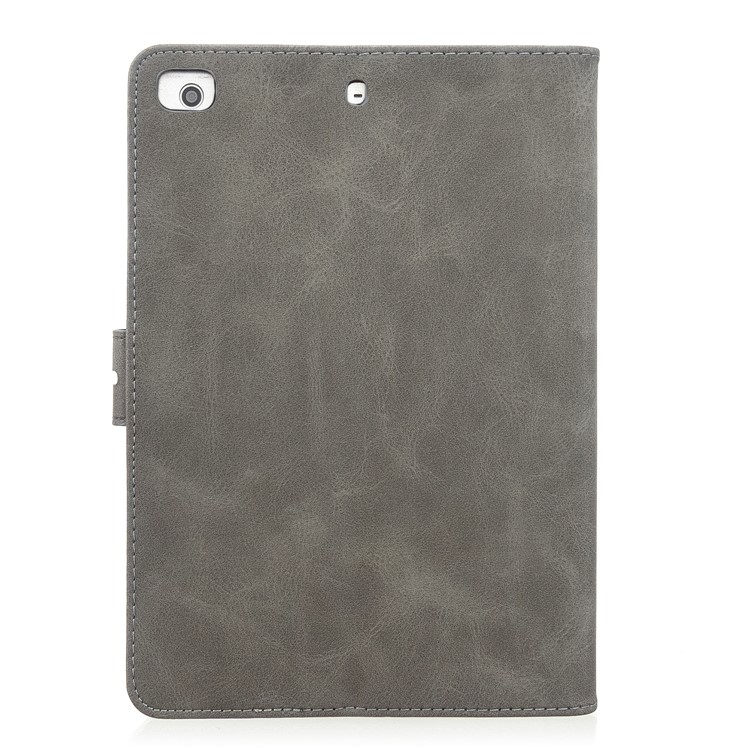 Auto Wake Sleep Stand Smart Leather Tablet Cover Casing for Apple iPad mini 1/2/3/4/(2019) 7.9 inch - Grey-3