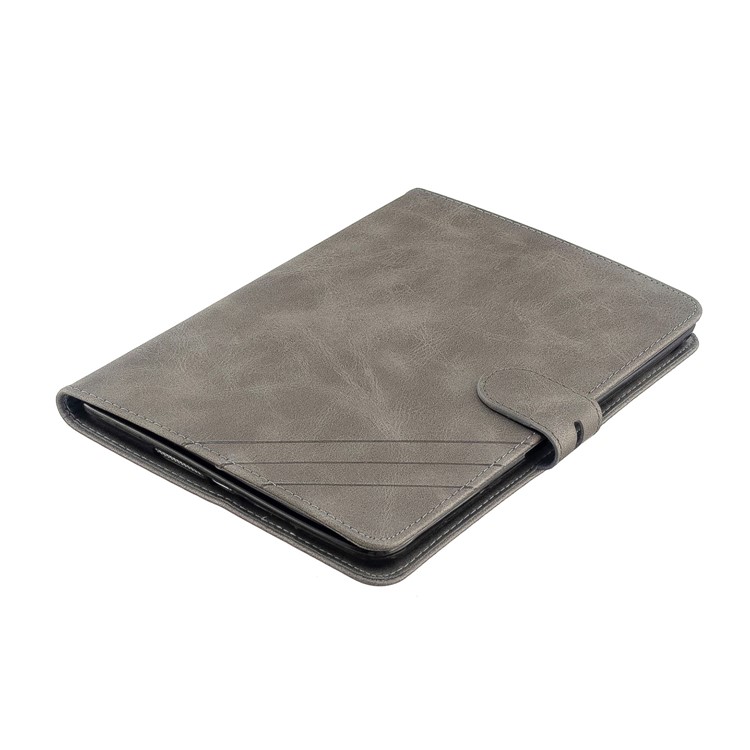 Auto Wake Sleep Stand Smart Leather Tablet Cover Casing for Apple iPad mini 1/2/3/4/(2019) 7.9 inch - Grey-6