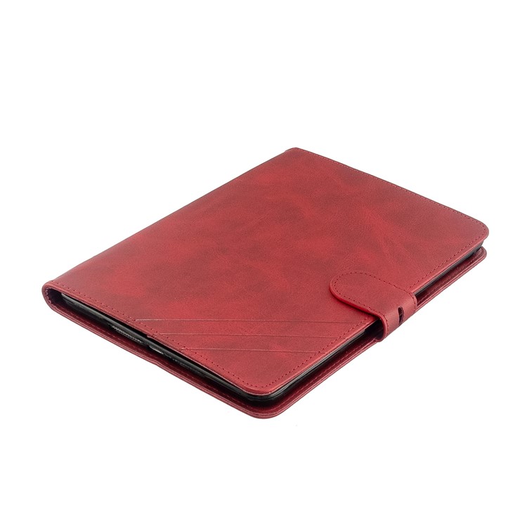 Auto Wake Sleep Stand Smart Leather Tablet Cover Casing for Apple iPad mini 1/2/3/4/(2019) 7.9 inch - Red-6