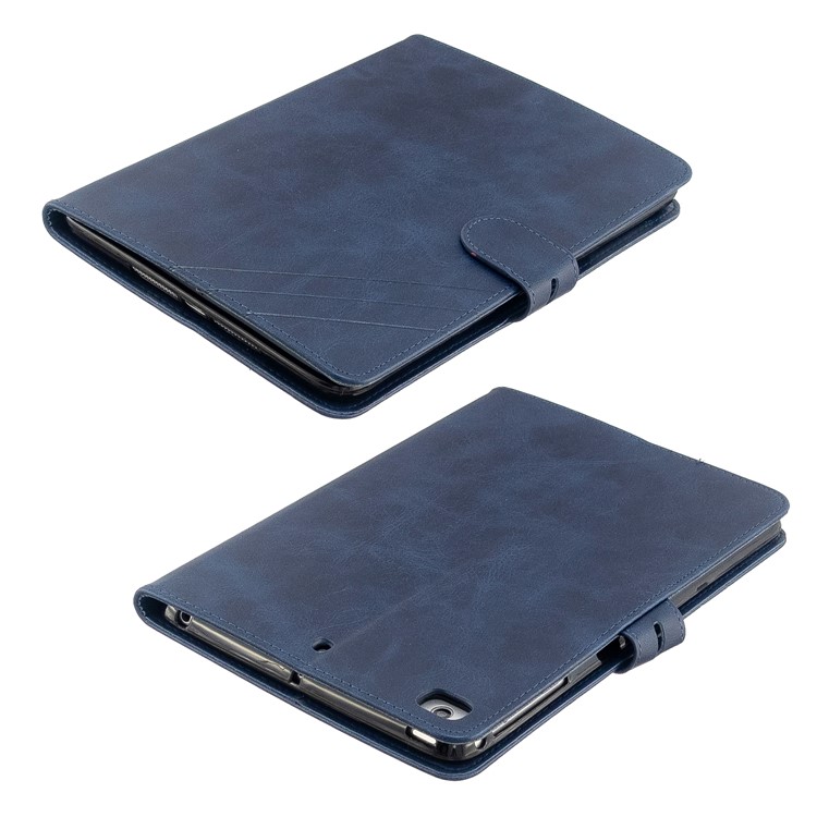 Auto Wake Sleep Stand Smart Leather Tablet Cover Casing for Apple iPad mini 1/2/3/4/(2019) 7.9 inch - Blue-9