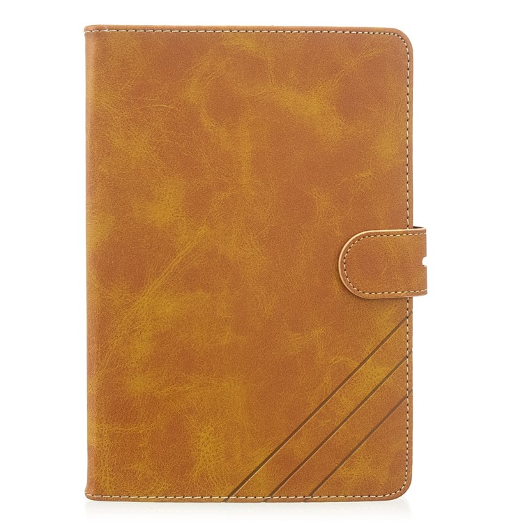 Auto Wake Sleep Stand Smart Leather Tablet Cover Casing for Apple iPad mini 1/2/3/4/(2019) 7.9 inch - Yellow-2