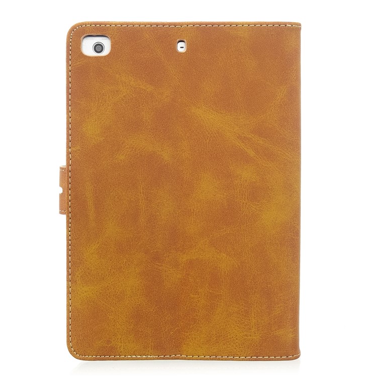 Auto Wake Sleep Stand Smart Leather Tablet Cover Casing for Apple iPad mini 1/2/3/4/(2019) 7.9 inch - Yellow-3