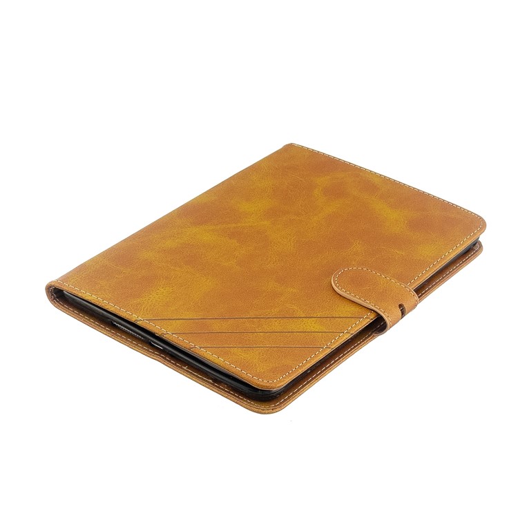 Auto Wake Sleep Stand Smart Leather Tablet Cover Casing for Apple iPad mini 1/2/3/4/(2019) 7.9 inch - Yellow-6