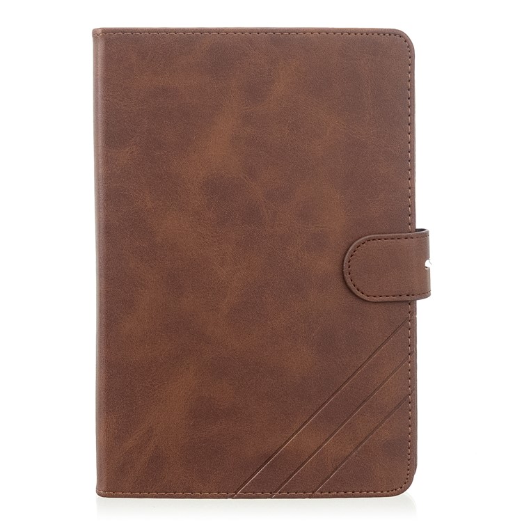 Auto Wake Sleep Stand Smart Leather Tablet Cover Casing for Apple iPad mini 1/2/3/4/(2019) 7.9 inch - Brown-2
