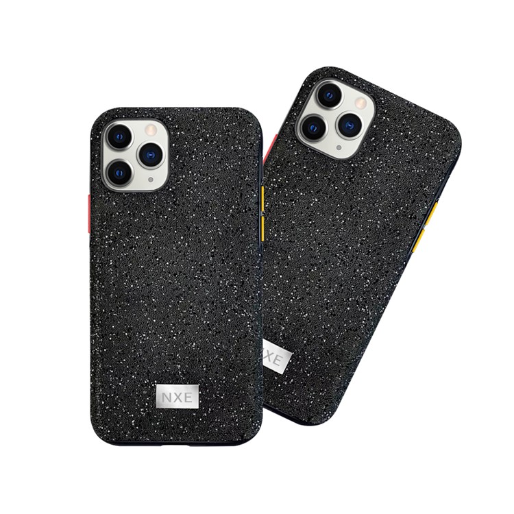 NXE Rhinestone Decoration PC Back Phone Case Shell for iPhone 11 Pro Max 6.5 inch - Black-2