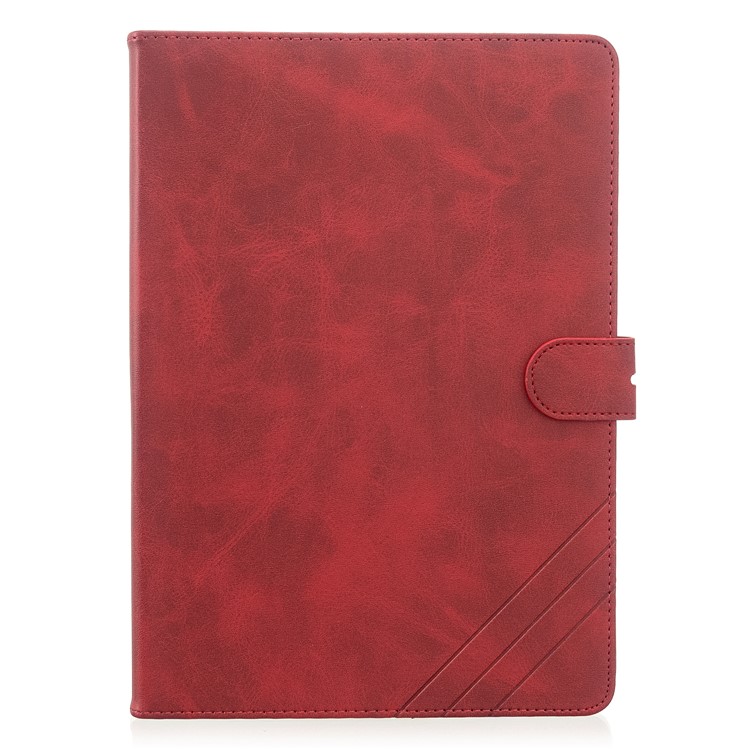 Auto Wake Sleep Leather Stand Tablet Cover for Apple iPad 9.7-inch (2018)/(2017) / iPad Pro 9.7 inch (2016)/ iPad Air/Air 2 - Red-2