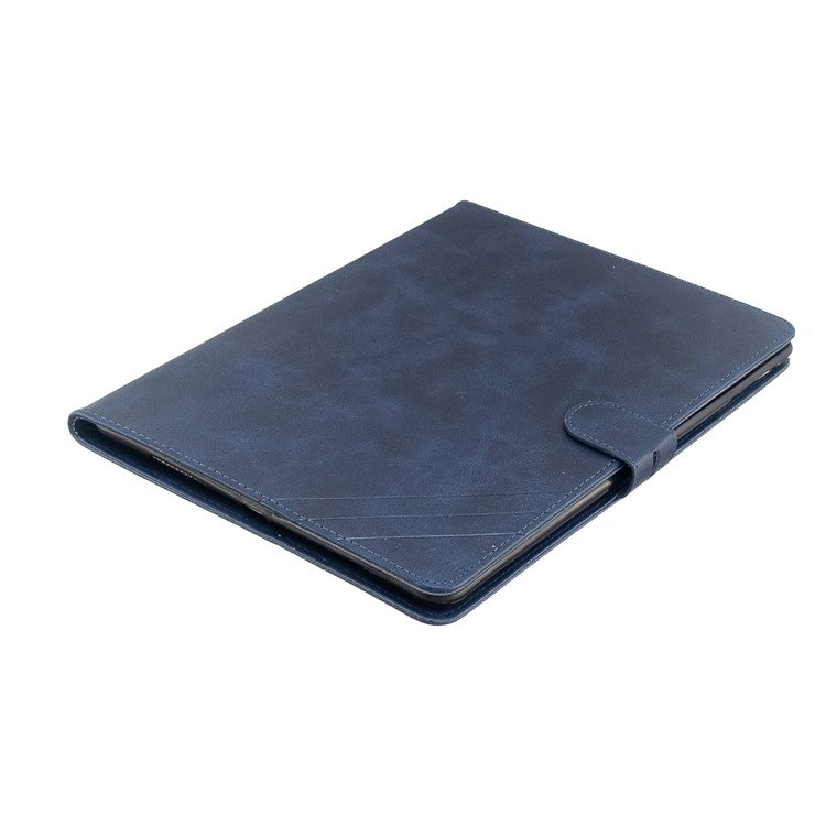 Auto Wake Sleep Leather Stand Tablet Cover for Apple iPad 9.7-inch (2018)/(2017) / iPad Pro 9.7 inch (2016)/ iPad Air/Air 2 - Blue-6