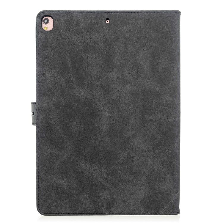 El Caso De Cuero Del Sueño De La Tableta Soporte Estela De Auto Para Ipad 10.2 (2019) / Ipad Aire 10.5 Pulgadas (2019) / Ipad Pro De 10,5 Pulgadas (2017) - Negro-3