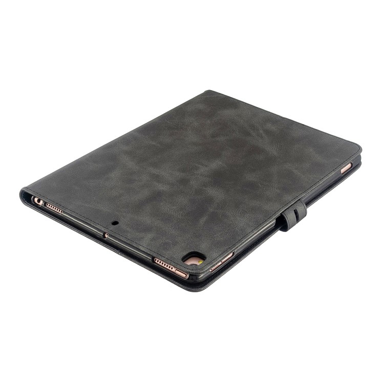 El Caso De Cuero Del Sueño De La Tableta Soporte Estela De Auto Para Ipad 10.2 (2019) / Ipad Aire 10.5 Pulgadas (2019) / Ipad Pro De 10,5 Pulgadas (2017) - Negro-7