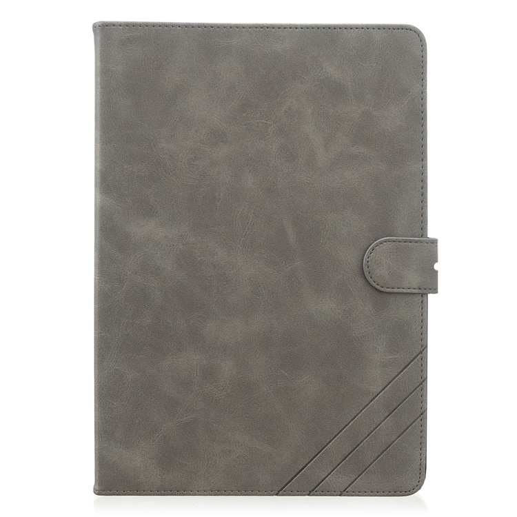 Auto Wake Sleep Leather Stand Tablet Case for iPad 10.2 (2019)/iPad Air 10.5 inch (2019)/iPad Pro 10.5-inch (2017) - Grey-2
