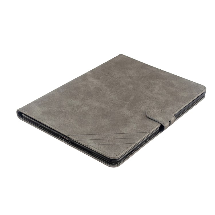 Auto Wake Sleep Leather Stand Tablet Case for iPad 10.2 (2019)/iPad Air 10.5 inch (2019)/iPad Pro 10.5-inch (2017) - Grey-6