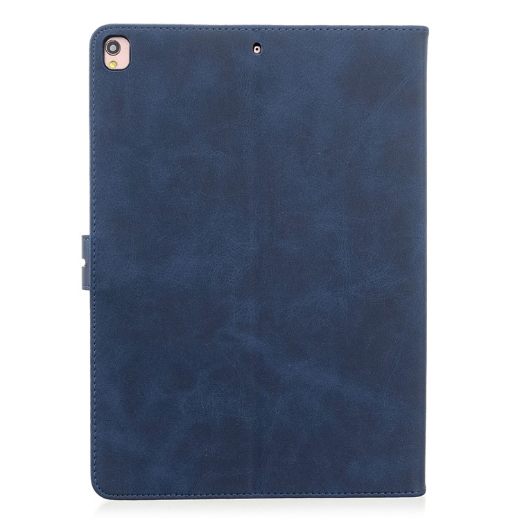 Auto Wake Sleep Leather Stand Tablet Case for iPad 10.2 (2019)/iPad Air 10.5 inch (2019)/iPad Pro 10.5-inch (2017) - Blue-3