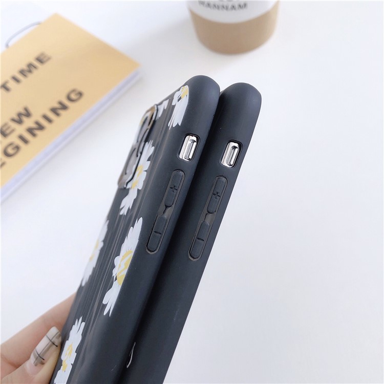 Quicksand Skin Daisy Printing TPU Cover for iPhone 11 Pro Max 6.5 inch-4