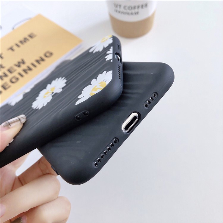 Quicksand Skin Daisy Printing TPU Cover for iPhone 11 Pro Max 6.5 inch-5
