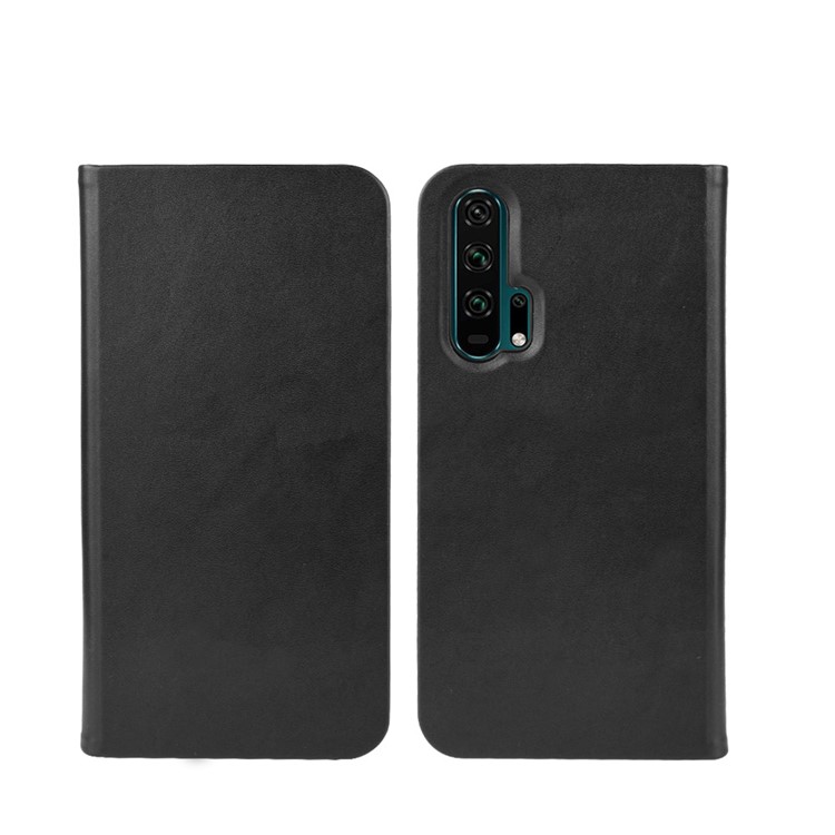 Ultra-thin RFID Blocking Anti Theft Card Slot Leather Case for Huawei Honor 20 Pro - Black-10