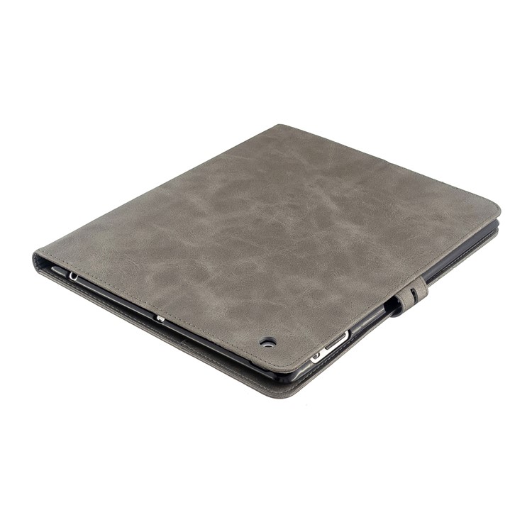 Auto Wake Sleep Stand Smart Leather Tablet Cover Casing for Apple iPad 2/3/4 - Grey-7