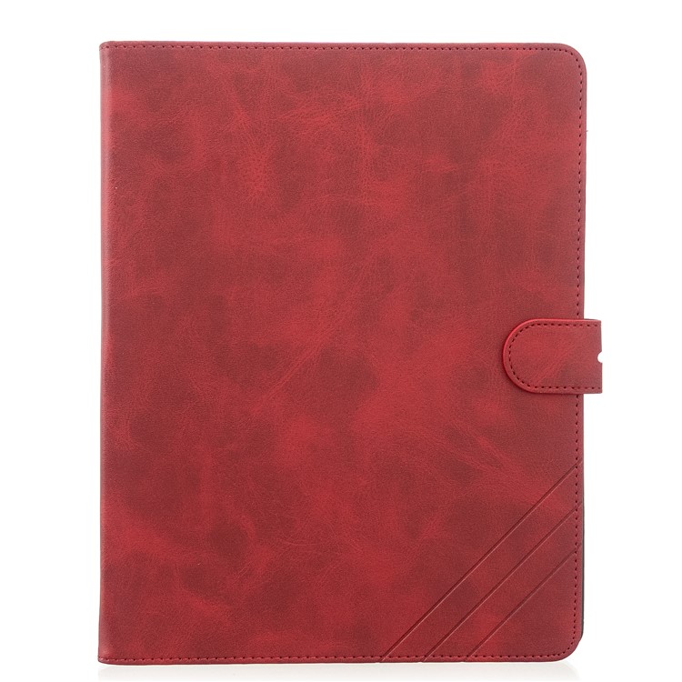 Auto Wake Sleep Stand Smart Leather Tablet Cover Casing for Apple iPad 2/3/4 - Red-2