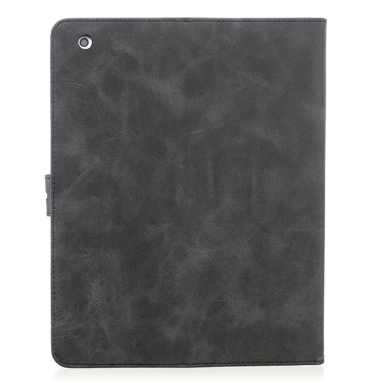 Auto Wake Sleep Stand Smart Leather Tablet Cover Casing for Apple iPad 2/3/4 - Black-3