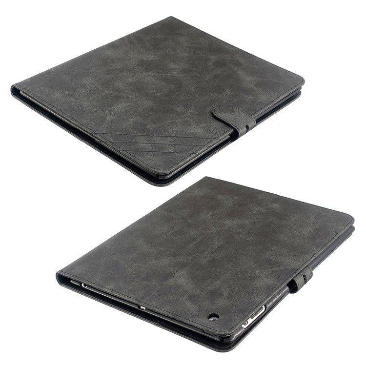 Auto Wake Sleep Stand Smart Leather Tablet Cover Casing for Apple iPad 2/3/4 - Black-8