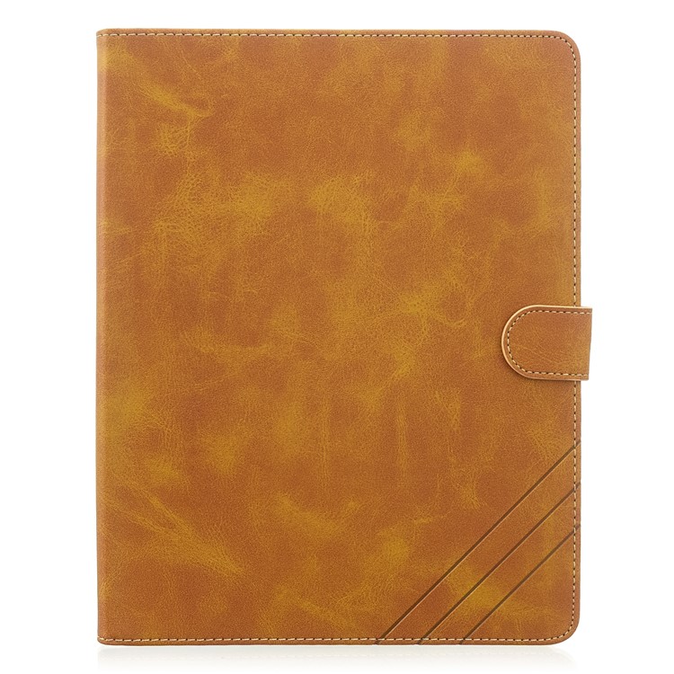 Auto Wake Sleep Stand Smart Leather Tablet Cover Casing for Apple iPad 2/3/4 - Yellow-2