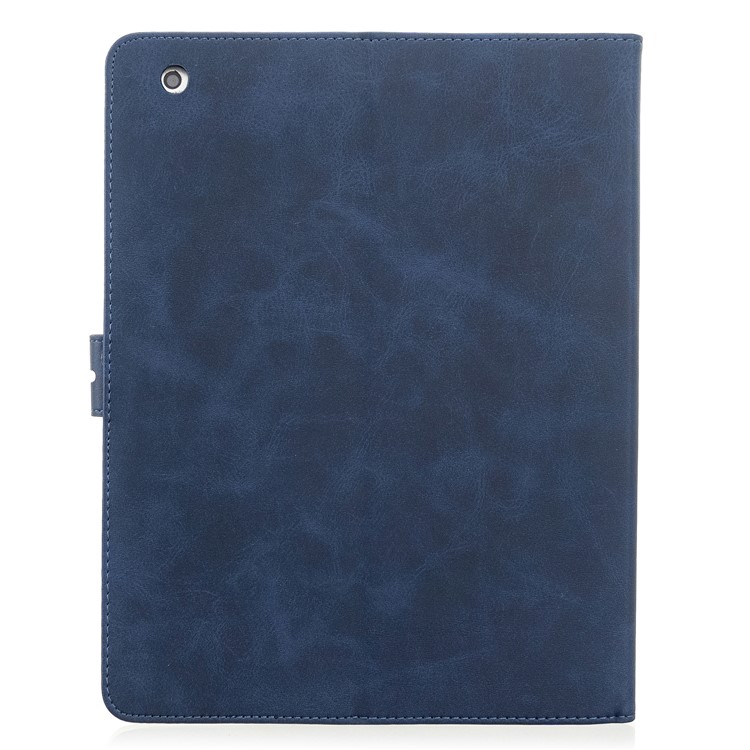 Auto Wake Sleep Stand Smart Leather Tablet Cover Casing for Apple iPad 2/3/4 - Blue-3