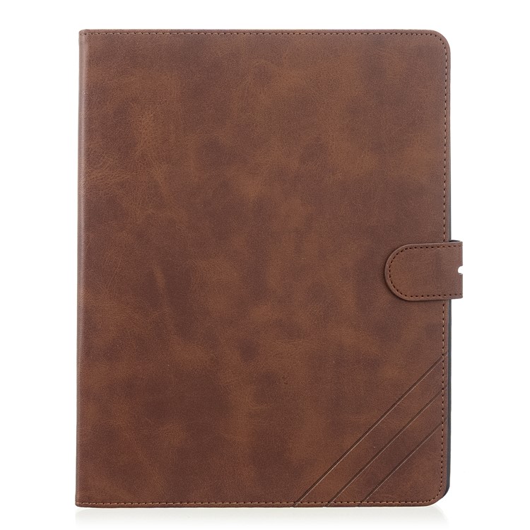 Auto Wake Sleep Stand Smart Leather Tablet Cover Casing for Apple iPad 2/3/4 - Brown-2